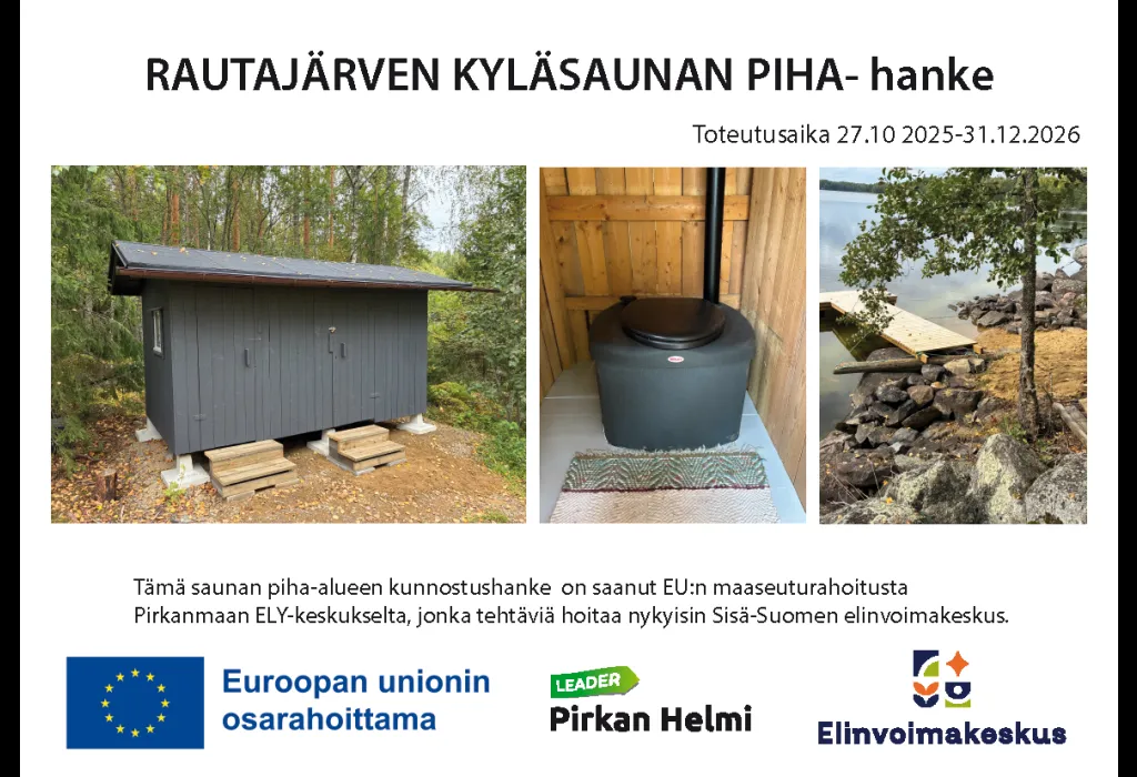 Rautajärven Kyläsaunanpiha Rautajärven Kyläsaunan piha-hanhe