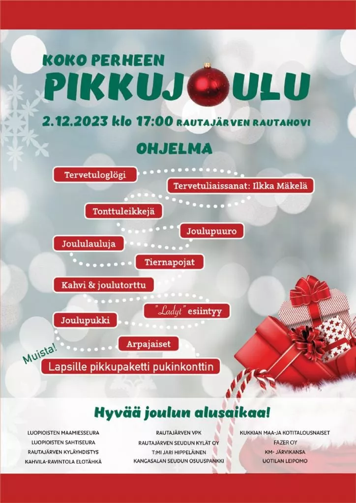 Rautajärven pikkujoulut