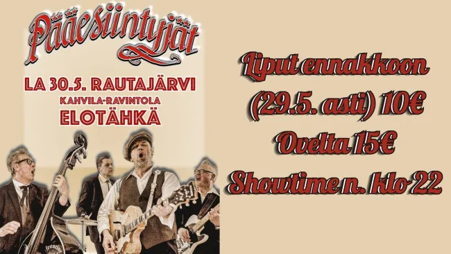 Pääesiintyjät Elotähkässä