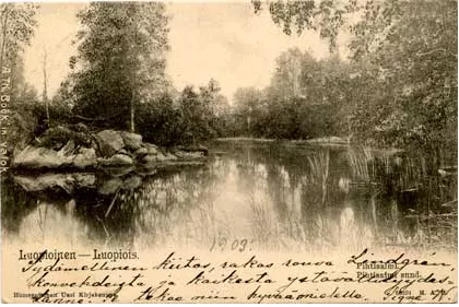 Postikortti Pihtisalmi vuonna 1903