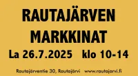 RAUTAJÄRVEN MARKKINAT 2025